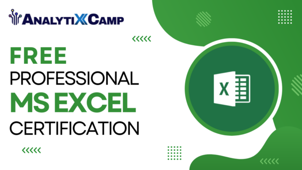 Professional Microsoft Excel Certification – Journey From Beginner to an Expert